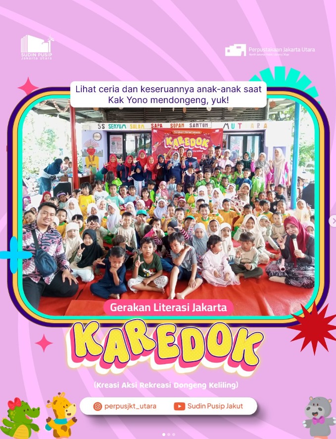 KAREDOK (Kreasi Aksi Rekreasi Dongeng Keliling)